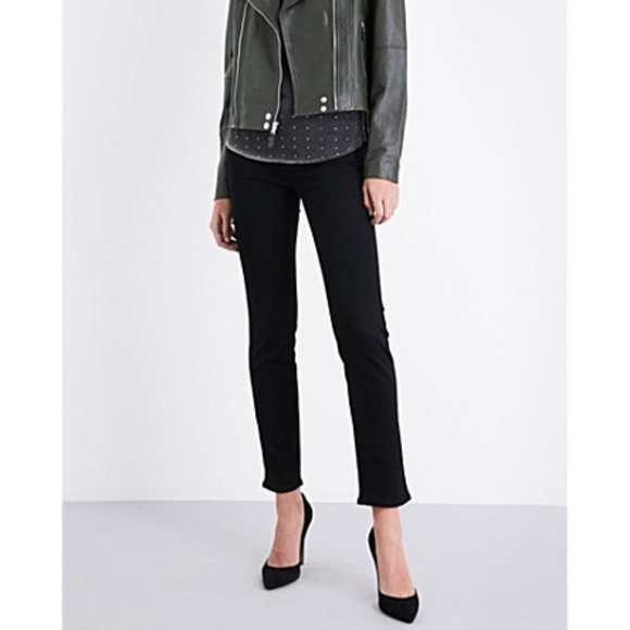 PAIGE Skyline Ankle Skinny Mid-Rise Jeans - Picture 4 of 6